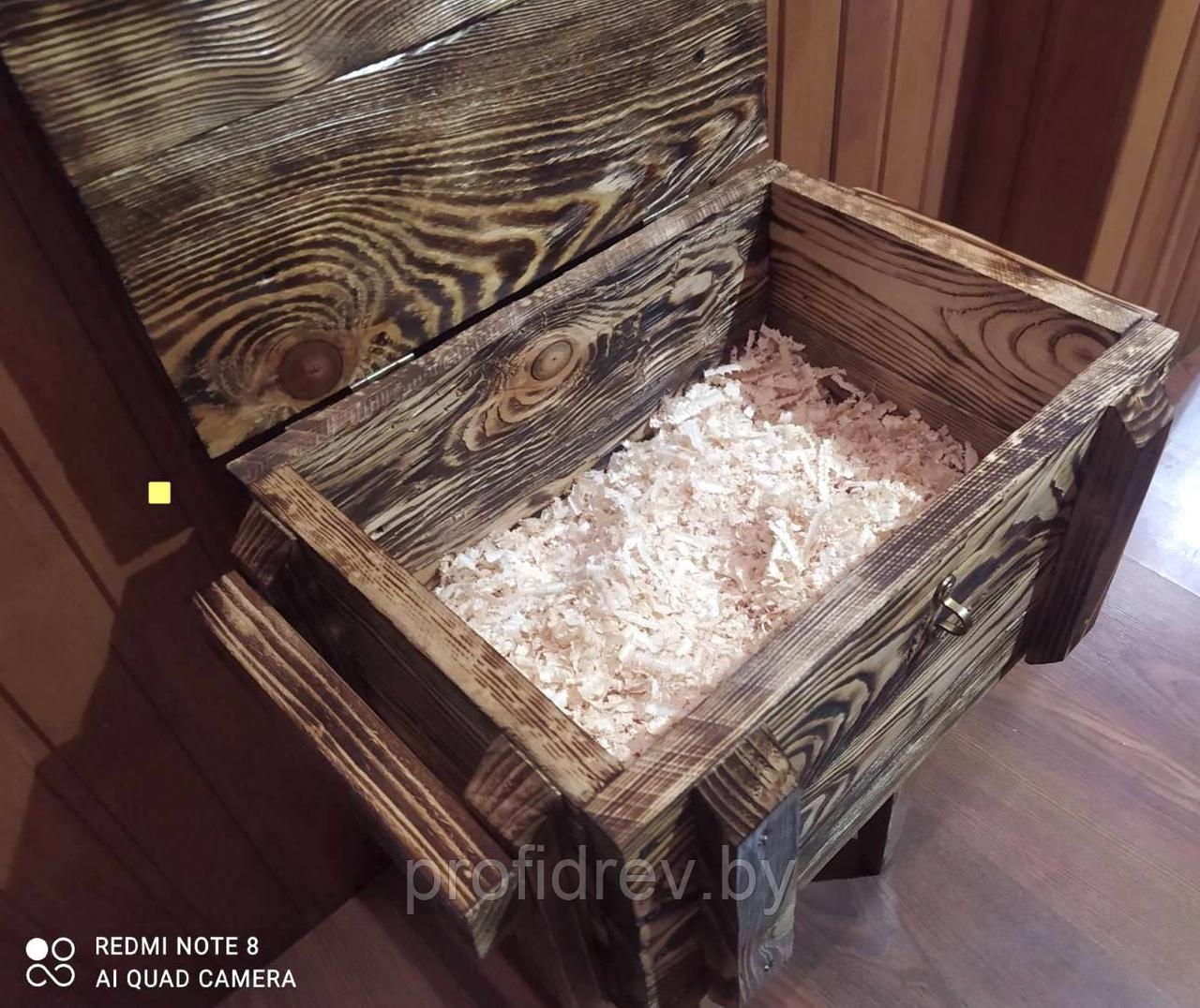 Подарочный деревянный ящик "Стиляга" - фото 3 - id-p169905116