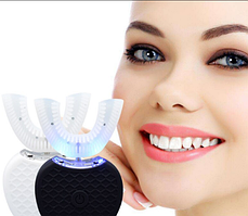 Ультразвуковая электрическая отбеливающая зубная щетка Toothbrush Cold Light Whitening