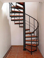 Каркас винтовой лестницы, винтовая лестница модель 43