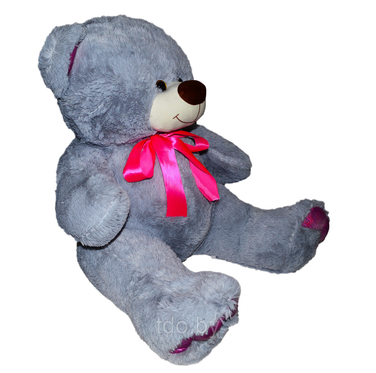 Мягкая игрушка медведь с бантиком - фото 2 - id-p169907363