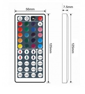 LED лента Огонек OG-LDL11 набор RGB (1м,IP20,блок,пульт) - фото 4 - id-p169907816