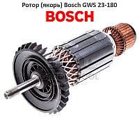 Ротор (якорь) на болгарку (УШМ) Bosch GWS 23-180, 23-230, 24-180, 24-230, 26-180, 26-230