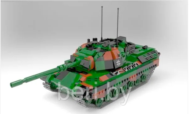 XB-06049 Конструктор XingBao «Немецкий боевой танк Леопард 1», 1145 деталей - фото 5 - id-p169925271