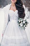 Пальто зимнее свадебное №13 Размер 38-44, фото 4