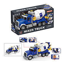 Бетономешалка «MIXER TRUCK» со звуковыми и световыми эффектами 666-52P