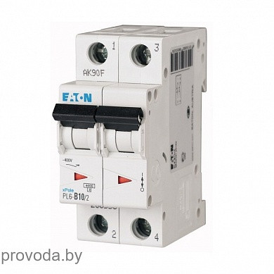 Автоматический выключатель PL6 2P 6А, тип В, 6кА, 2М, PL6-B6/2 - фото 1 - id-p169941064