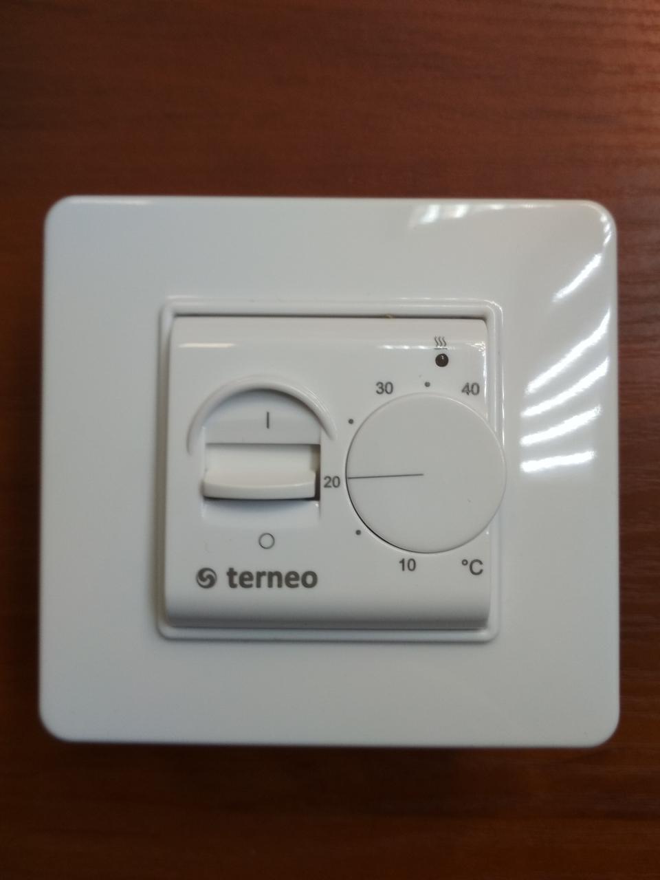 Терморегулятор для теплого пола terneo MEX механический, белый/слоновая кость. - фото 6 - id-p169944848