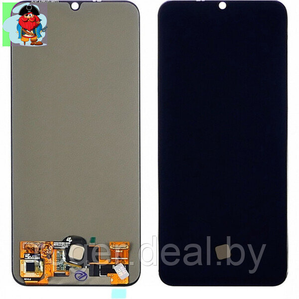 Экран для Huawei Y8p (AQM-LX1) с тачскрином, цвет: черный (TFT) - фото 1 - id-p169941533