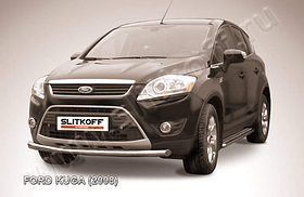 Защита переднего бампера d57 Ford Kuga (2008+)