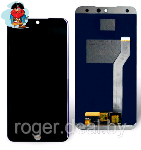 Экран для Meizu 15 Lite с тачскрином, цвет: черный - фото 1 - id-p169964416