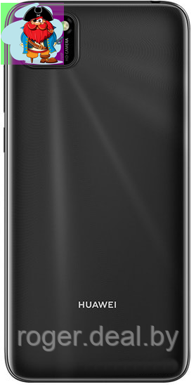 Задняя крышка (корпус) для Huawei Y5p, цвет: черный - фото 1 - id-p169964425