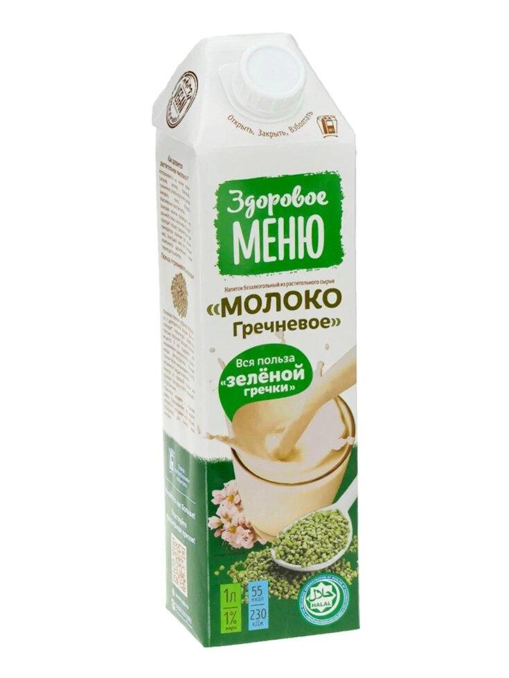 Молоко гречневое Здоровое меню 1 л