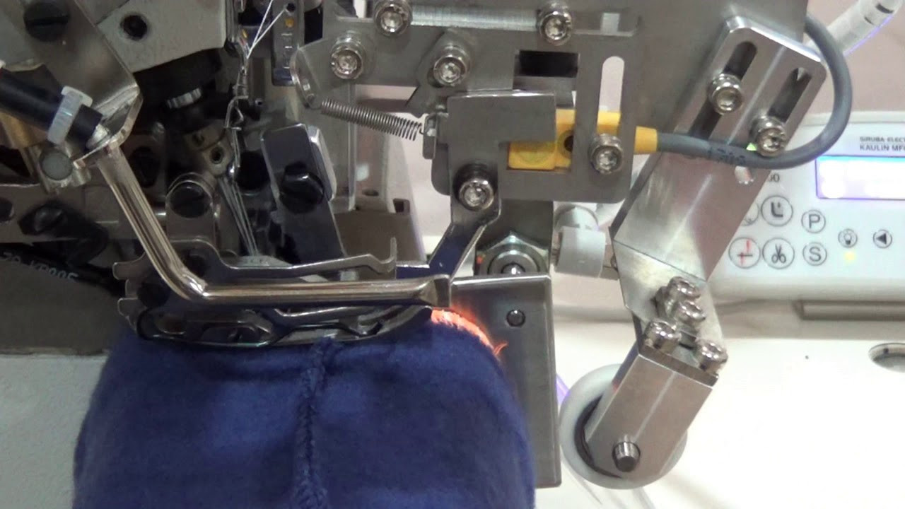 Автоматическая швейная машина SIRUBA ASK-ASM100 для притачивания манжет рукава - фото 3 - id-p169971415