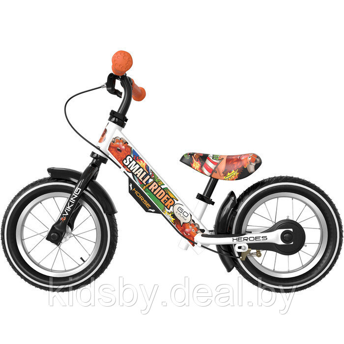 Детский беговел Small Rider Cartoons Deluxe Air (викинг) 2 тормоза - фото 1 - id-p169972022