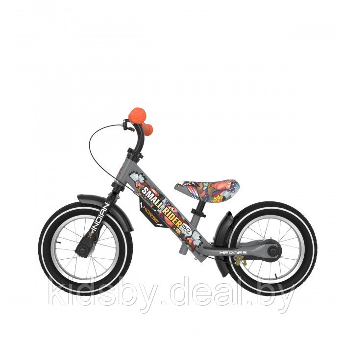 Детский беговел Small Rider Cartoons Deluxe Air (индеец) 2 тормоза - фото 5 - id-p169972023