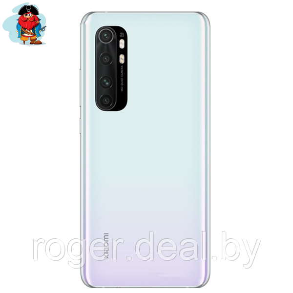 Задняя крышка (корпус) для Xiaomi Mi Note 10 Lite, цвет: белый - фото 1 - id-p169972081