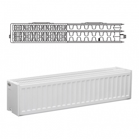 Радиатор стальной панельный Kermi Profil-K тип 33 200 х 700 боковое подключение (FKO330200701N2Y) - фото 1 - id-p169972788