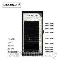 Ресницы Nagaraku Микс изгиб B (от 7-15мм), фото 3