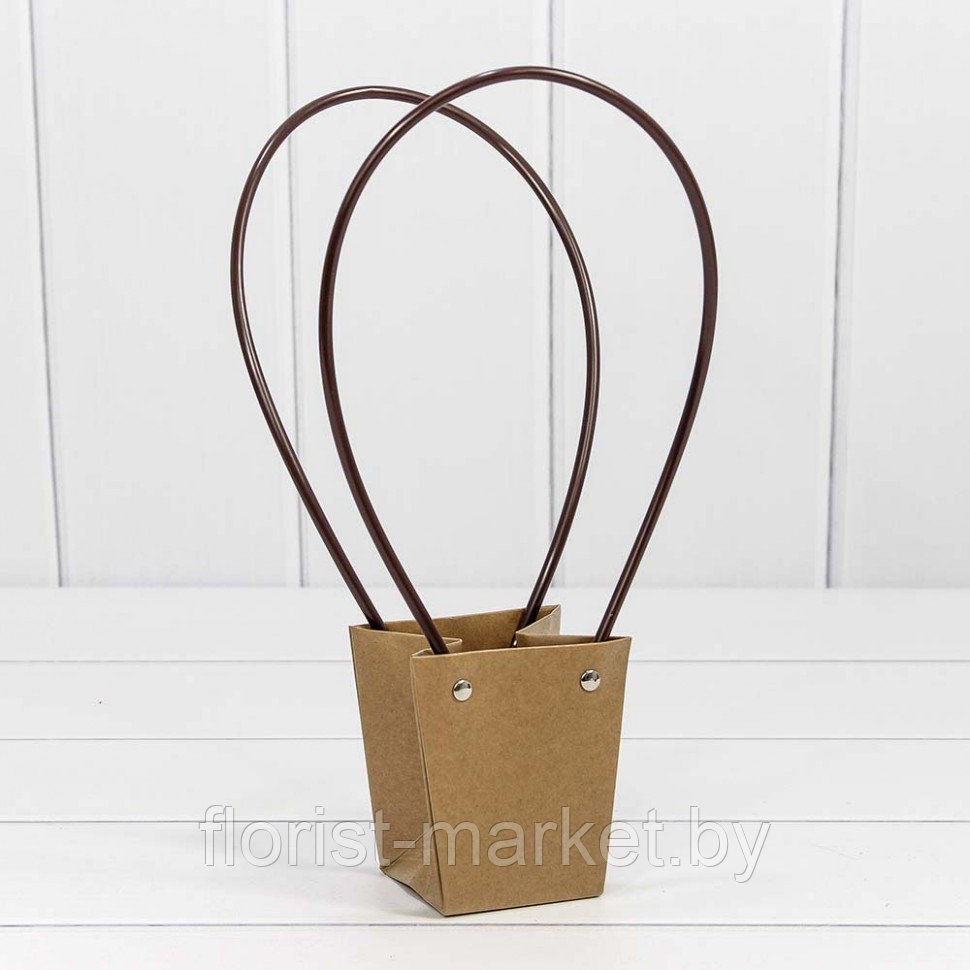 Пакет для цветов 10*9*6,5 "Крафт"
