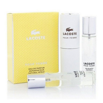 Lacoste Pour Femme Набор парфюмерии для женщин (3x20 ml) (копия) Лакоста Пур Фамм