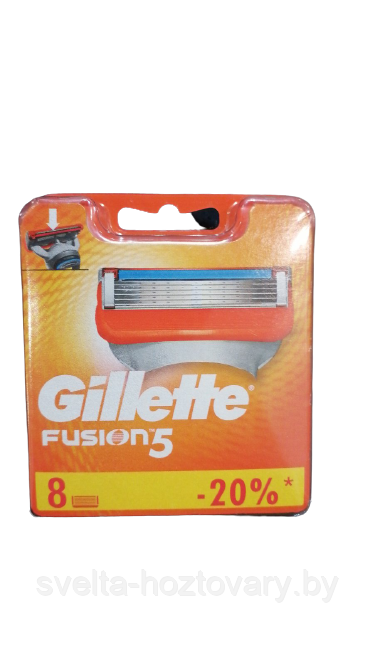 Сменные кассеты для бритья Gillette Fushion (8шт) ОРИГИНАЛ!!!