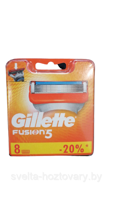 Сменные кассеты для бритья Gillette Fushion (8шт) ОРИГИНАЛ!!! - фото 1 - id-p167740267