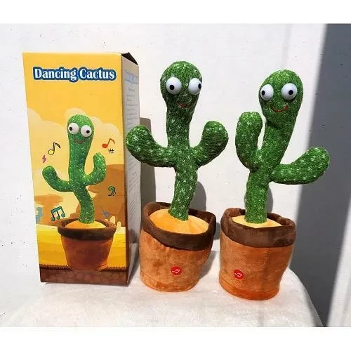 Игрушка-повторяшка Танцующий кактус / Dancing Cactus - фото 1 - id-p169975349