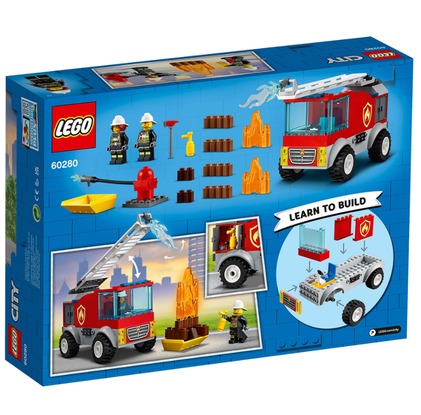 Конструктор LEGO City 60280: Пожарная машина с лестницей (Лего) - фото 1 - id-p169971254