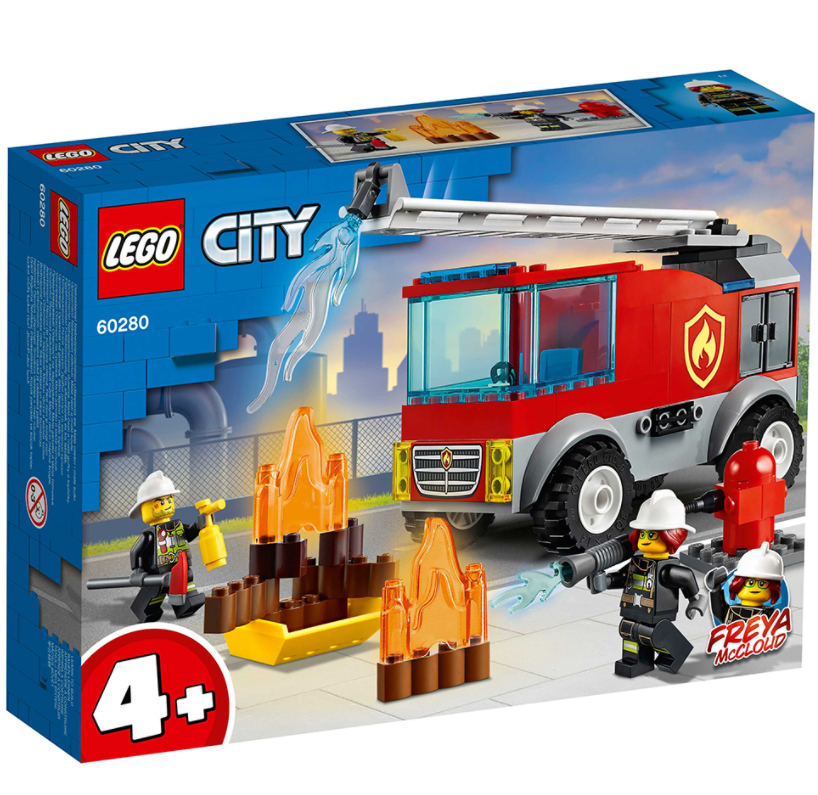 Конструктор LEGO City 60280: Пожарная машина с лестницей (Лего) - фото 3 - id-p169971254