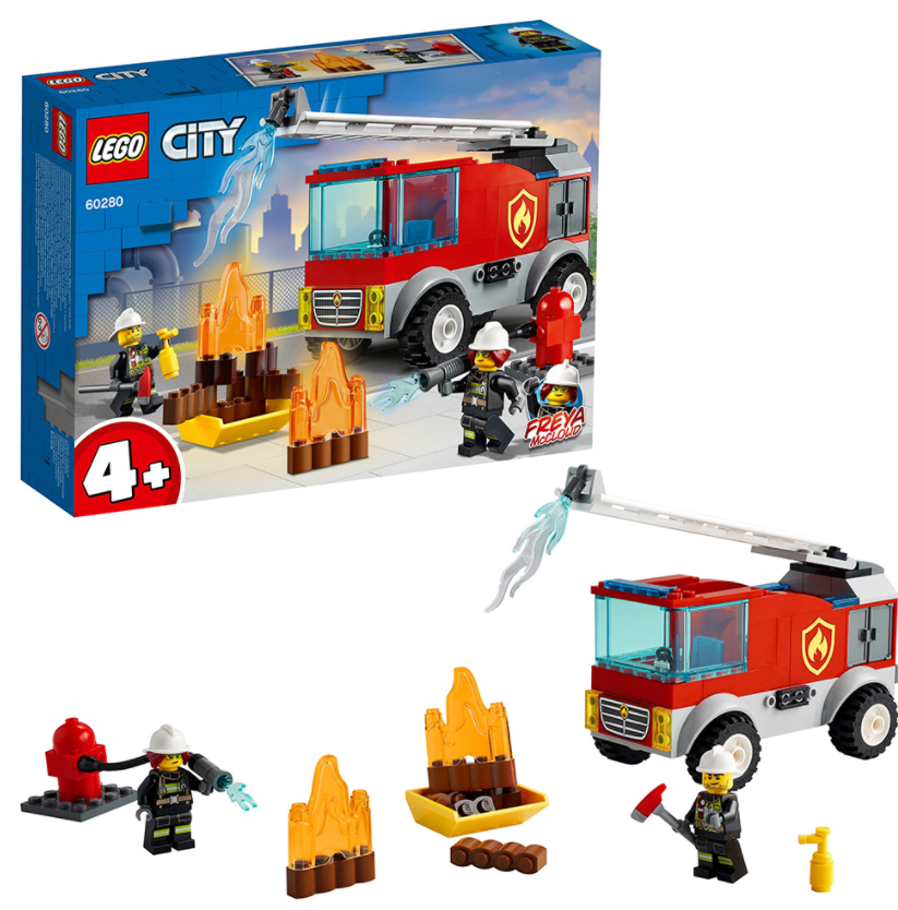 Конструктор LEGO City 60280: Пожарная машина с лестницей (Лего) - фото 6 - id-p169971254