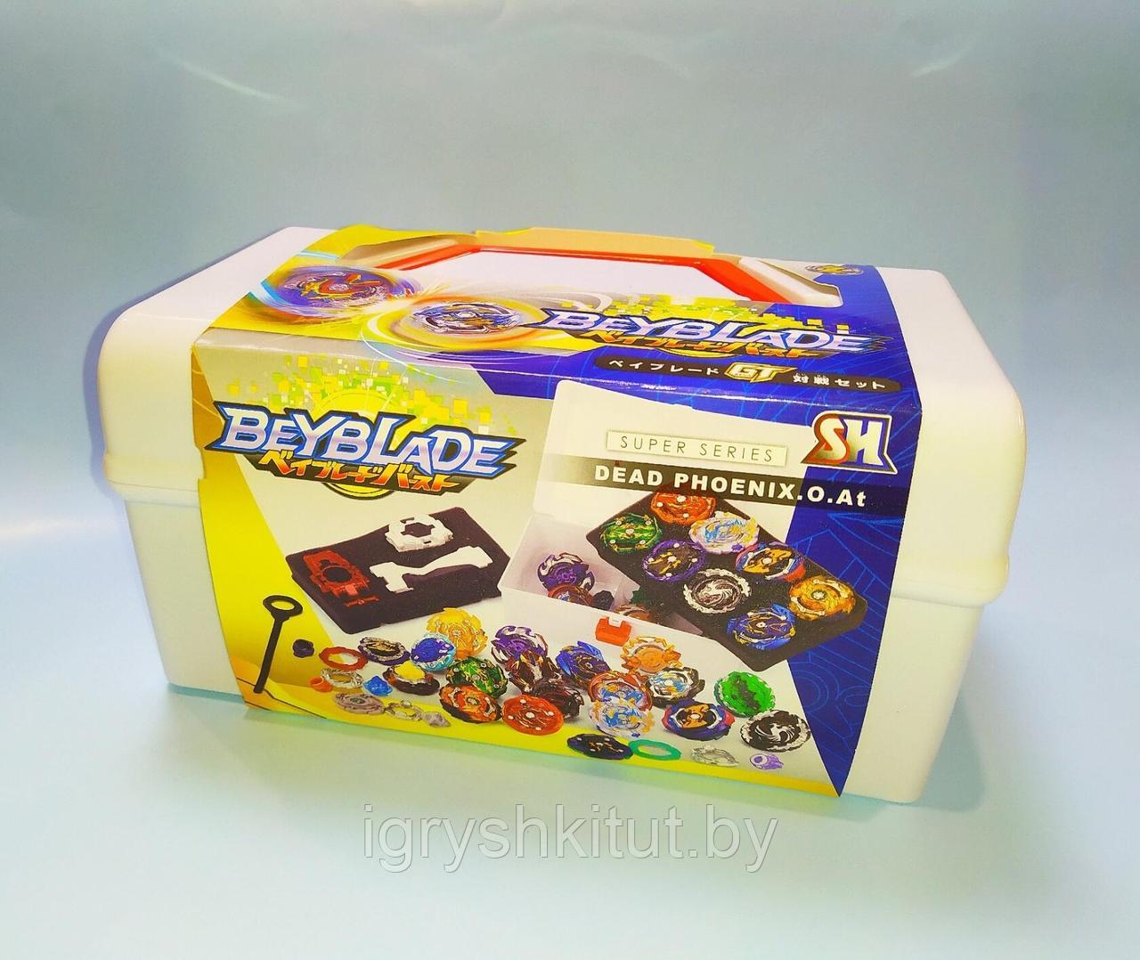 Игровой набор Бейблэйд (Beyblade) в чемодане (8 волчков). арт. 3348 - фото 5 - id-p117646996