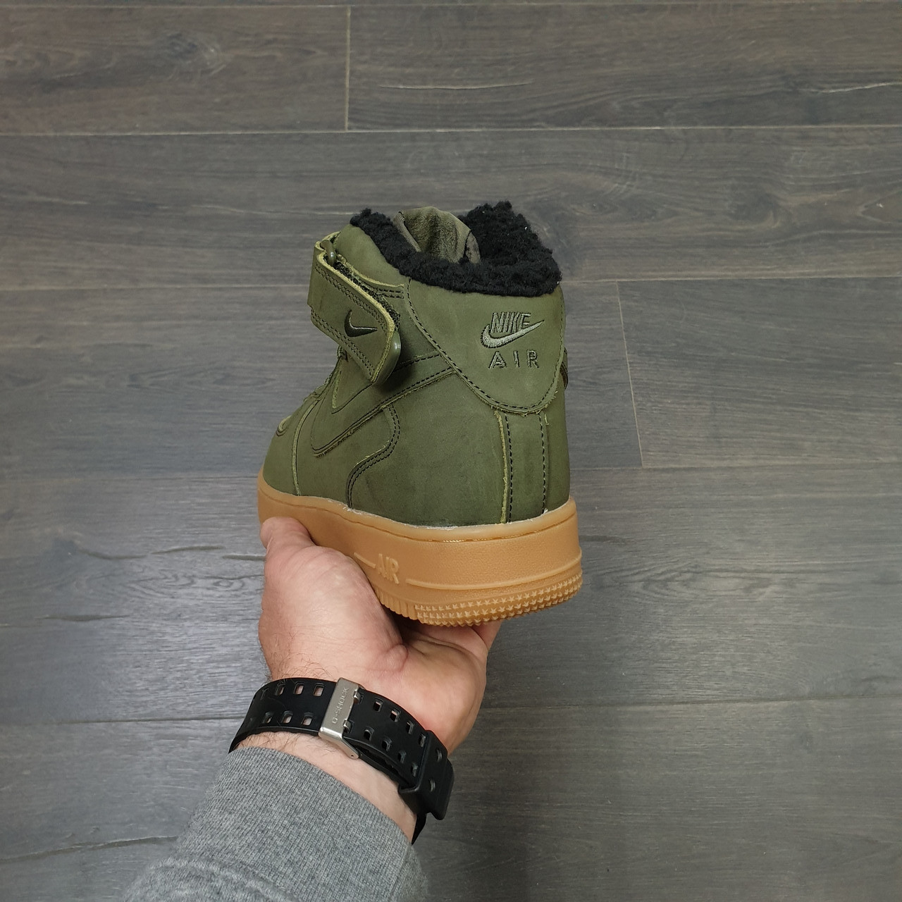 nike air force 1 mid khaki