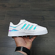 Кроссовки Adidas Drop Step Low White Blue, фото 2