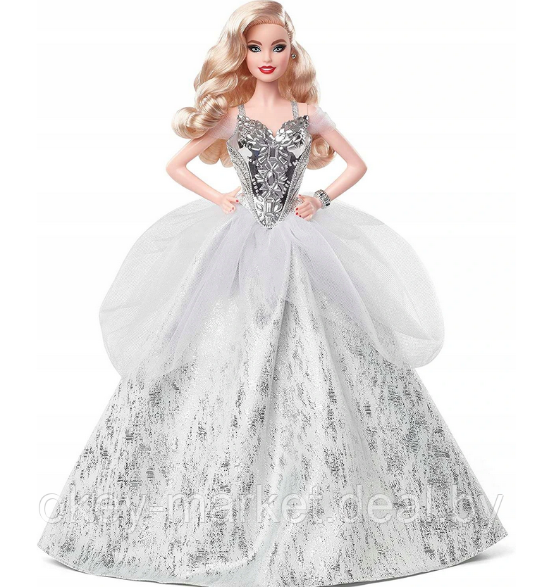Коллекционная кукла Barbie Праздничная 2021 - фото 1 - id-p170002585