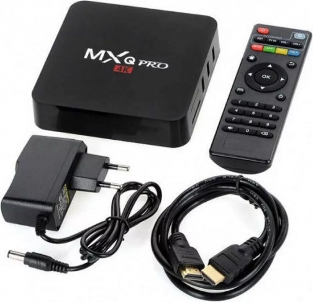 Смарт тв приставка MXQ PRO 4K 1/8Gb Android 11.1