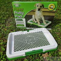 Туалет газон Puppy Potty Pad лоток - травка для щенков и мелких домашних питомцев, 46х32х4 см
