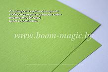 13-008 картон с односторонним тиснением "лён", цвет "салатовый", плотность 290 г/м2, формат А4