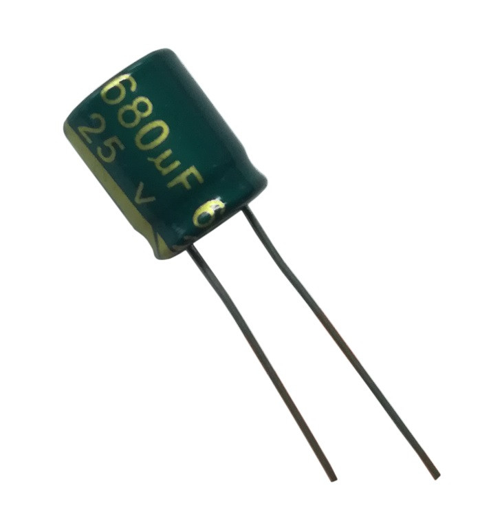 Конденсатор электролитический 680 мкФ. 25 вол - фото 1 - id-p170012659