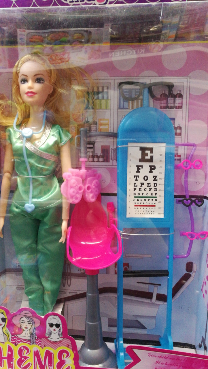 Детский игровой набор Кукла Доктор врач Барби арт. HB020 с аксессуарами для девочек