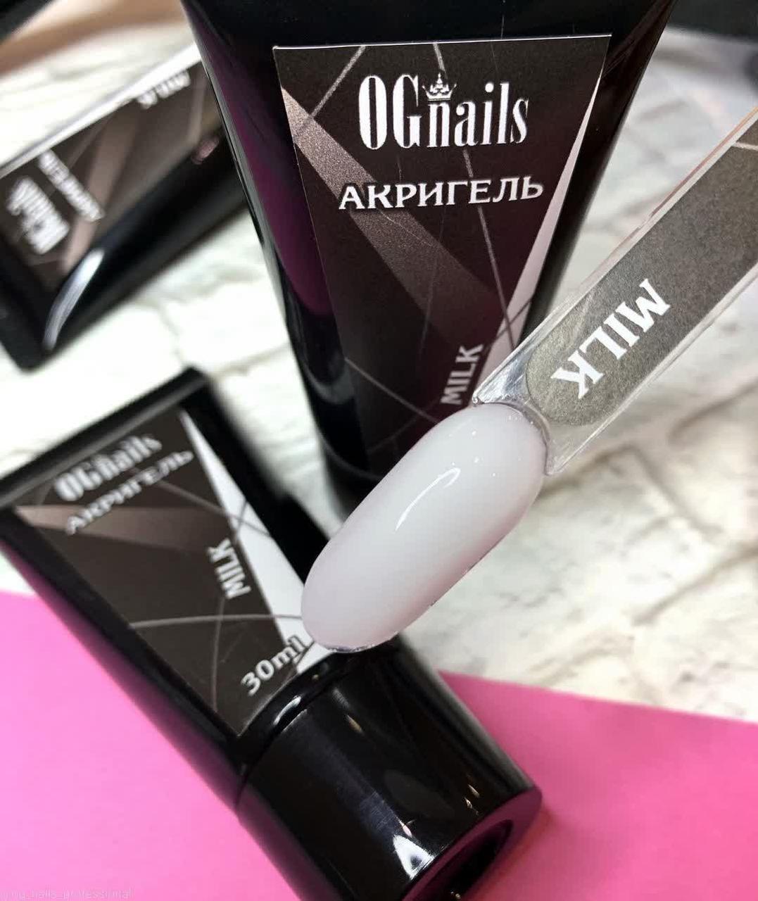 Акригель OGnails Milk, 30 мл