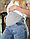 8РУnd312-50104 Джинсы для беременных женщин светло-синий, фото 6
