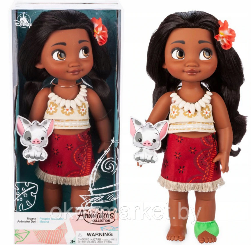 Кукла Моана Disney Animators' Collection Moana Doll 40 см, фото 2
