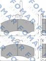 51453081 FOMAR FO453081 143 02=FDB287B=571304B !колодки дисковые п.\ Fiat Ducato, Peugeot J5 1.8-2.5TD 81-94, фото 2