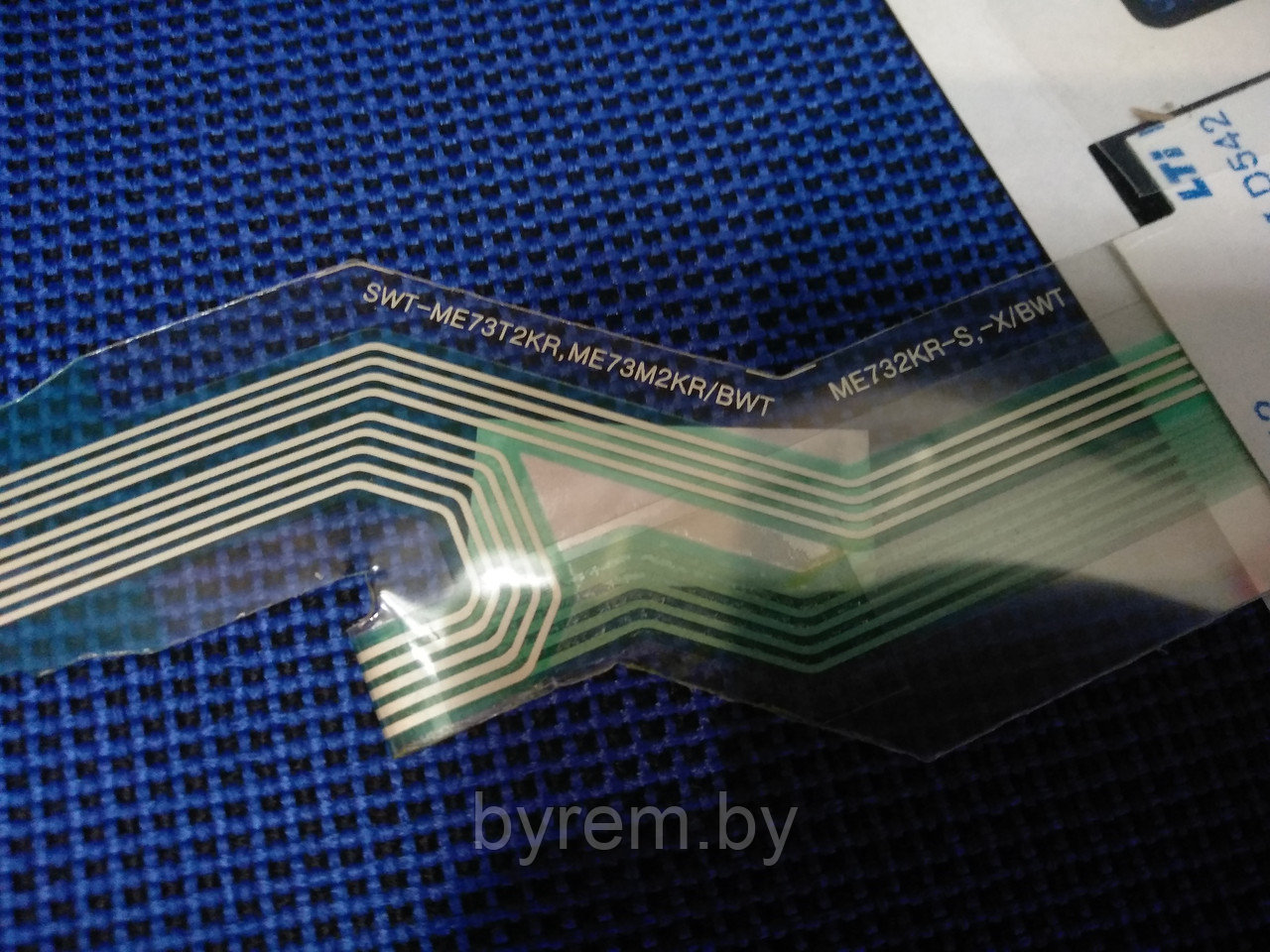 Сенсорная панель для микроволновой печи Samsung (Самсунг) ME73M2KR / DE34-00387N - фото 2 - id-p170002076
