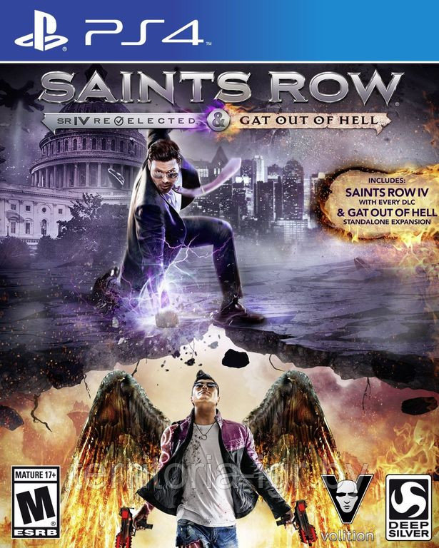 Saints Row 4 Re-Elected (PS4 русская версия)