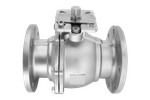 Кран шаровый AISI304 DN65 (2_1/2"), (CF8), PN16 фланцевый двусоставной нержавеющий (2PC)