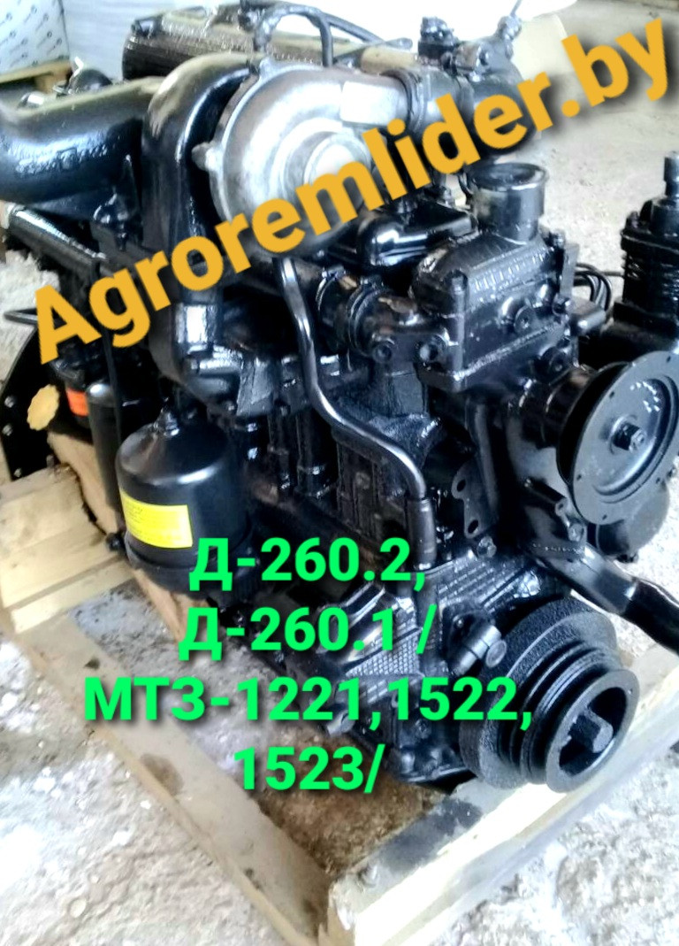 Двигатель на Амкодор 332С4 (Д-260.2) после ремонта - фото 2 - id-p86197202