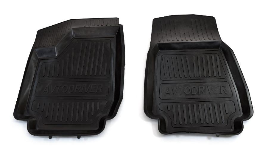 Коврики салона резиновые с бортиком для ВАЗ Lada 4x4 (4 двери) (2 передних)