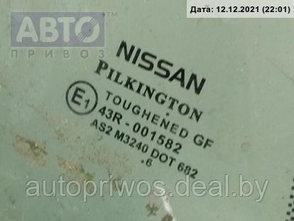 Стекло кузовное боковое заднее правое Nissan Micra K12 (2003-2010) - фото 2 - id-p170035236