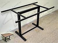 Металлическое подстолье стола серии "Н-2" черное в стиле Лофт. Выбор цвета и размера. Доставка по РБ!, фото 1